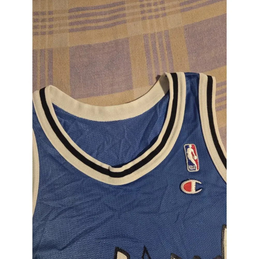 Vintage NBA Orlando Magic Penny Hardaway #1 Champion Jersey Size 36 90s Away - Picture 7 of 9